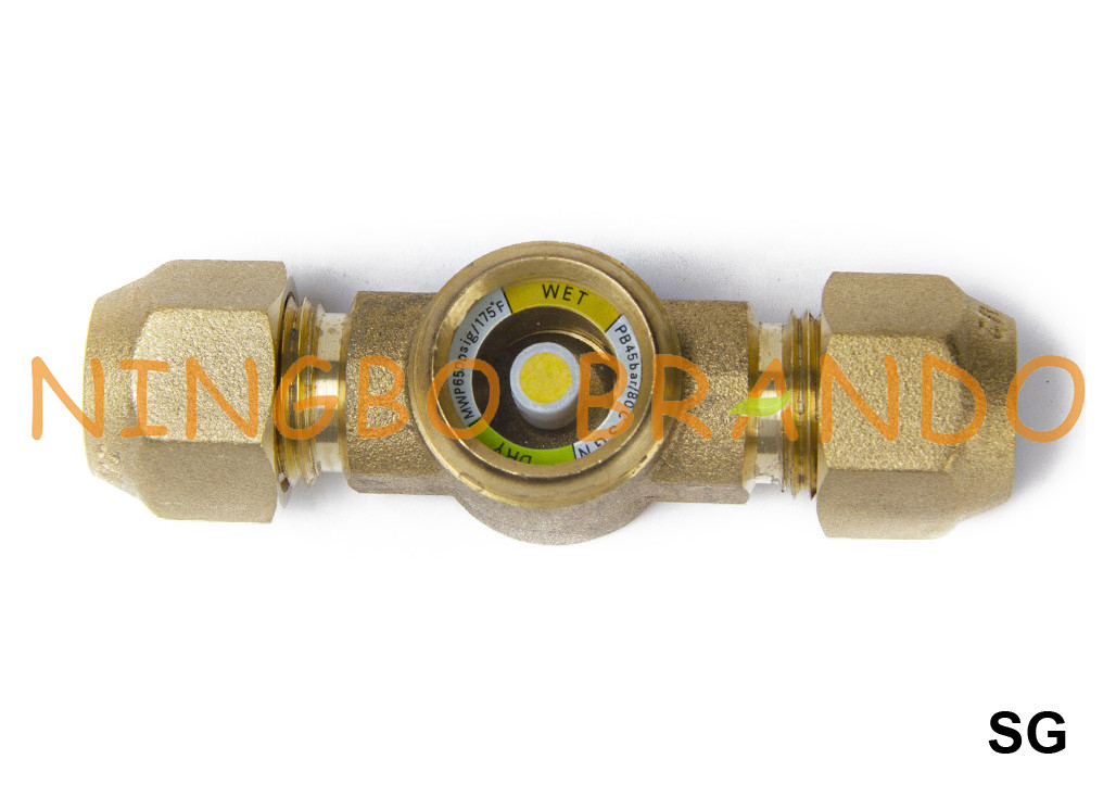 Danfoss SGのタイプ冷凍はサイト グラスSGN SGI 1/4&quot; 3/8&quot;を火炎信号ext X ext