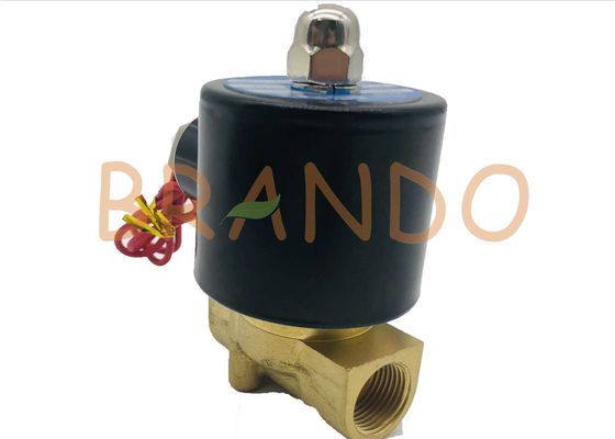 Threaded Ports 2 Way 2 Position Solenoid Valve 2W-040-10 3/8" Inch Direct Acting