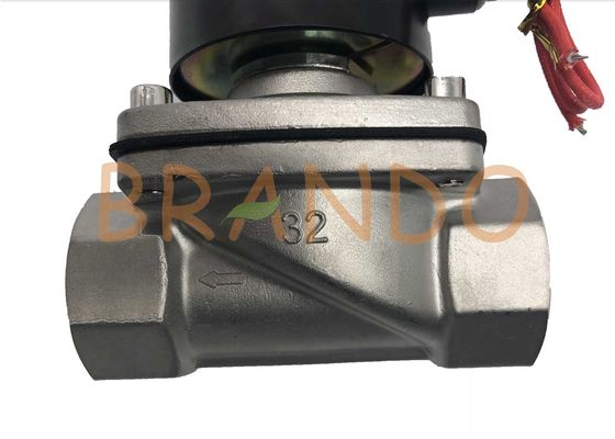2/2 Way Stainless Steel Pneumatic Solenoid Valve 2S-350-35  1 1/4 Inch