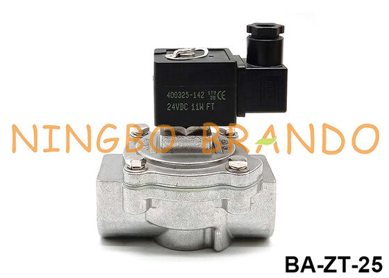 1インチ ストレートスルー パルスジェットバルブ 集塵機用 24V 110V 220V