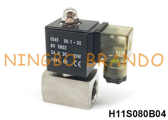 160bar 1/2'' 高圧電磁弁 220V 110V 24V 12V 16 MPa