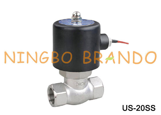 3/4 ''ステンレス鋼蒸気電磁弁 UNI-D タイプ US-20 24VDC 220VAC