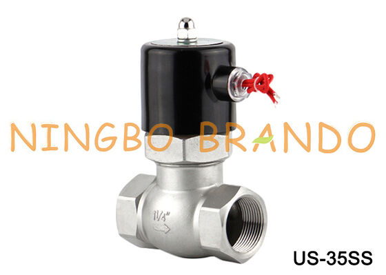 蒸気電磁弁 US-35 2L-35 1-1/4 ''ステンレス鋼電磁弁 24V 220V
