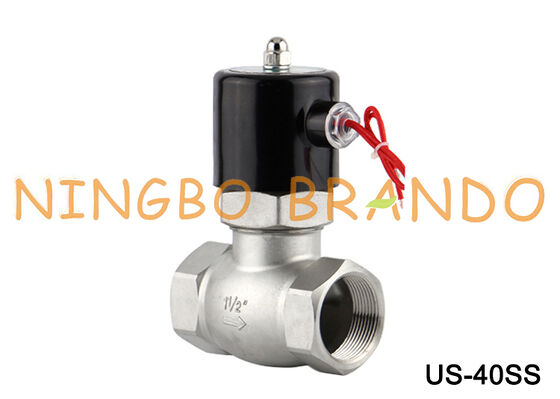 UniD タイプ US-40 電磁弁 1-1/2'' 2/2 方常閉ステンレス鋼