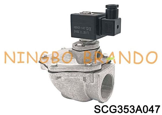 G1-1/2 '' SCG353A047 直角ダイヤフラム電磁弁 DC24V AC220V