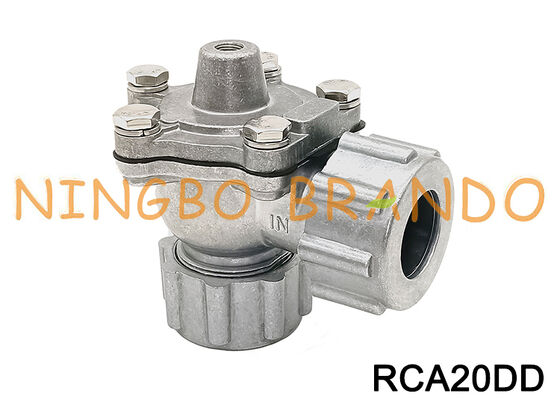 RCA20DD 3/4 インチリモートパイロットパルスジェットバルブドレッサーナット式集塵弁