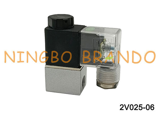 2V025-06 常閉空気水油電磁弁 2V02506 DC12V
