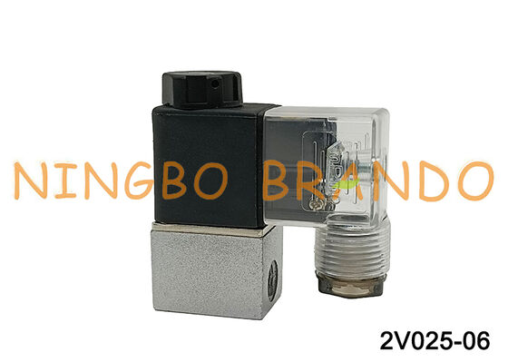 AirTAC タイプ 2V025-06 2/2 方電磁弁 直動 12V/24V/110V/220V