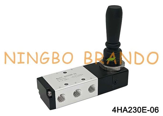 AirTAC タイプ 4HA230E-06 手動バルブ 5/3 ウェイ空気圧ハンドレバーバルブ