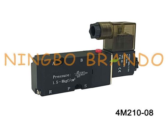 AirTAC タイプ 4M210-08 電磁弁 5/2 方向空気圧方向弁