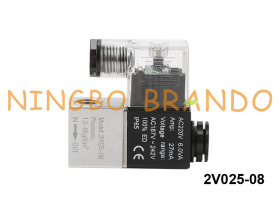 2V025-1/4 2/2方法空気の電磁弁24VDC 12VDC