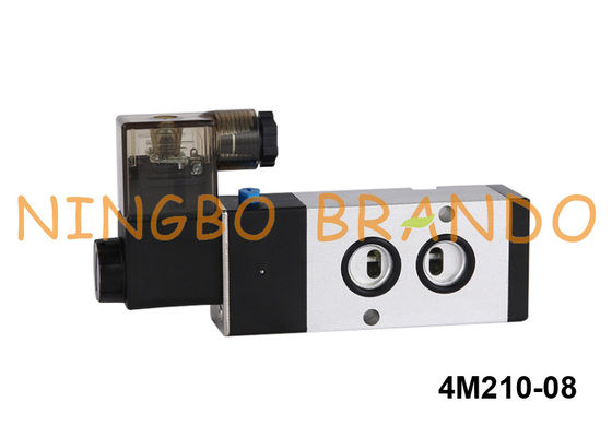5/2のG1/4」ナミュールの電磁弁4M210-08 Airtacのタイプ24V DC 220V AC