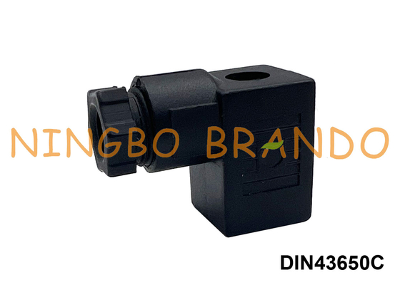 DIN 43650のタイプCの電磁弁のコイルのプラグのコネクターIP65 DIN43650C