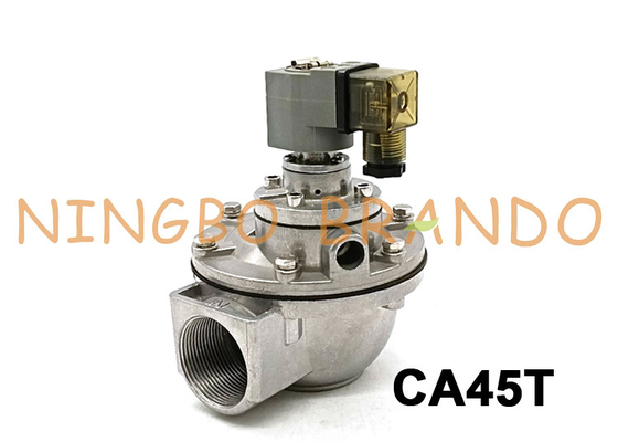 CA45T 1 1/2」Goyenのタイプ脈拍のジェット機弁はバッグ フィルタのための直角に通した