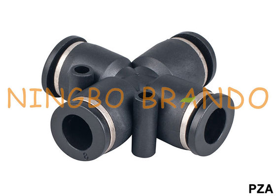 PZA連合十字の空気のホース フィッティングは速いに接続する押す